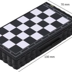 Miro Ecommerce Opvouwbaar Schaakbord - Mini Schaak Bord Schaakspel Met Schaakstukken Schaakspellen Magnetisch - Draagbaar -kinderspellen Winkel 550x366 36