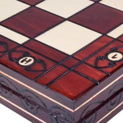 Chess The Game - Decoratief Schaakspel - GROOT Luxe Houten Schaakbord Met Decoratieve Schaakstukken - Bestseller!! 13 Chess The Game - Decoratief Schaakspel - GROOT Luxe Houten Schaakbord Met Decoratieve Schaakstukken - Bestseller!! -kinderspellen Winkel 550x366 94