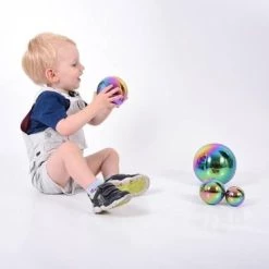 Multikleur Sensorische Reflecterende Kleuren Ballen - Set Van 4 -kinderspellen Winkel 550x367 21