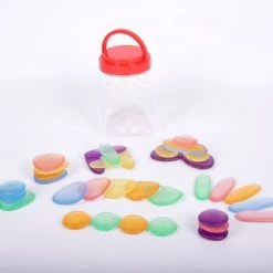 TickiT Junior Rainbow Pebbles Clear -kinderspellen Winkel 550x367 34