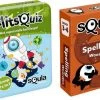 Educatieve Spellenbundel - Squla - 2 Stuks - Flitsquiz Groep 1 2 3 & Spelling Kaartspel (Groep 3&4)