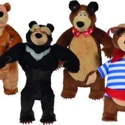 Simba Dickie Toys Simba Masha En De Beer, Pluche - Sinterklaas Cadeau -kinderspellen Winkel 550x374 2