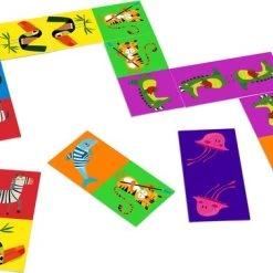 Shuffle - Into The Wild - Dominospel - Dieren - Stimuleer Geheugen, Inzicht En Probleemoplossend Denken -kinderspellen Winkel 550x378 8