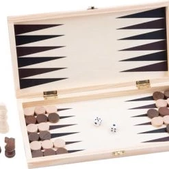 Buffalo Schaak/ Backgammon Set -kinderspellen Winkel 550x389 5