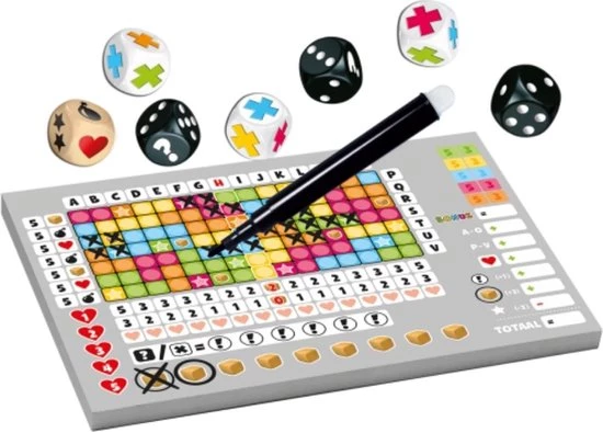 Merkloos Spellenbundel - Dobbelspel - 2 Stuks - Keer Op Keer 2 & Beverbende & Stef Stuntpiloot 3 Merkloos Spellenbundel - Dobbelspel - 2 Stuks - Keer Op Keer 2 & Beverbende & Stef Stuntpiloot - Afbeelding 3