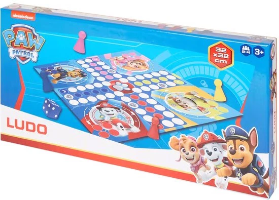 Nickelodeon - Paw Patrol Ludo - Blauw - 2 Tot 4 Spelers - 32 X 32 Cm - Vanaf 3 Jaar - Kerst & Sinterklaas Cadeautjes - Cadeau - Kado 1 Nickelodeon - Paw Patrol Ludo - Blauw - 2 Tot 4 Spelers - 32 X 32 Cm - Vanaf 3 Jaar - Kerst & Sinterklaas Cadeautjes - Cadeau - Kado
