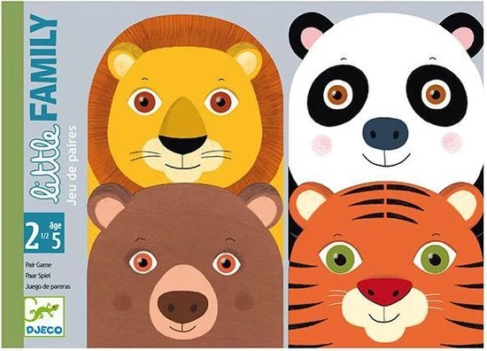 Djeco Kaartspel Little Family 1 Djeco Kaartspel Little Family