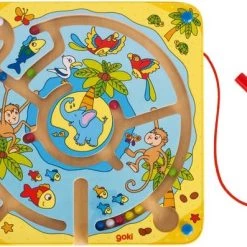 Goki Magnetic Maze Board Island -kinderspellen Winkel 550x397 6