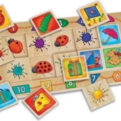 Chelona Puzzel Lieveheersbeestje -Cijfers - Kleuren - Vormen Herkennen