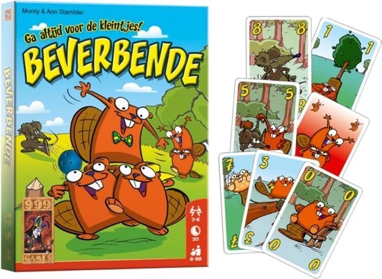 Merkloos Spellenbundel - Dobbelspel - 2 Stuks - Keer Op Keer 2 & Beverbende & Stef Stuntpiloot 11 Merkloos Spellenbundel - Dobbelspel - 2 Stuks - Keer Op Keer 2 & Beverbende & Stef Stuntpiloot - Afbeelding 11