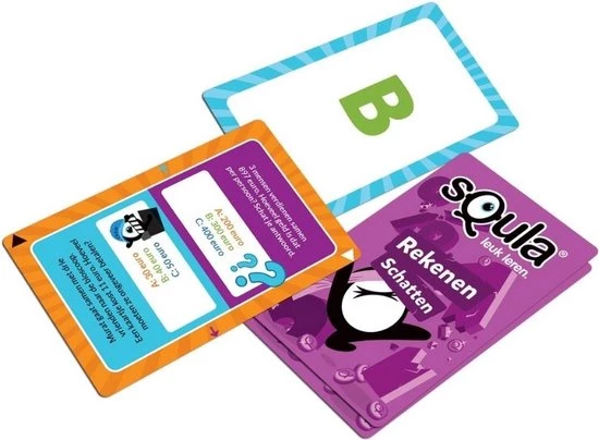 Spellenbundel - Squla - 4 Stuks - Groep 1 T/m 8 - Taal, Spelling, Rekenen & Aardijkskunde 8 Spellenbundel - Squla - 4 Stuks - Groep 1 T/m 8 - Taal, Spelling, Rekenen & Aardijkskunde - Afbeelding 8