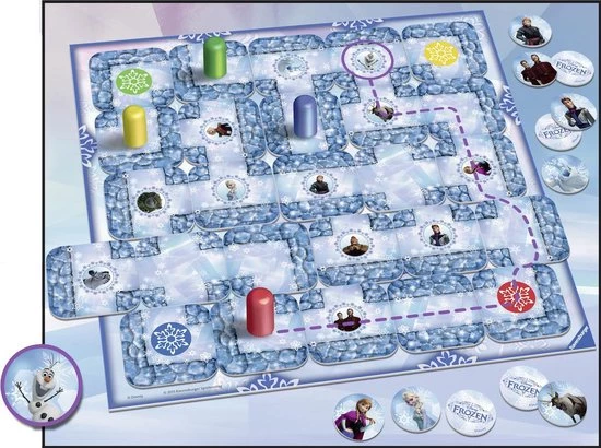 Ravensburger Disney Frozen Junior Doolhof - Kinderspel 6 Ravensburger Disney Frozen Junior Doolhof - Kinderspel - Afbeelding 6