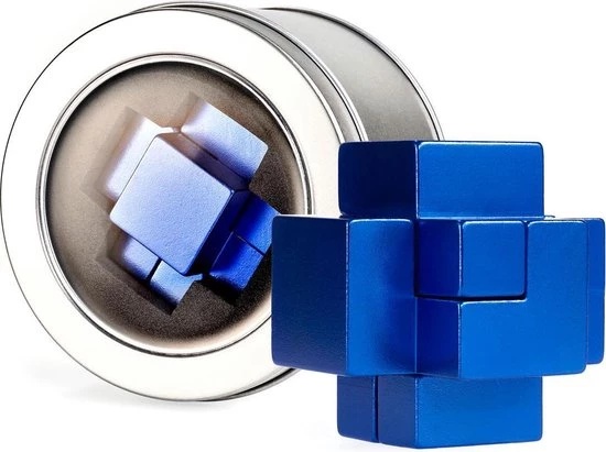 Eureka 3d Puzzle Breinbreker Puzzel In Blik Blauw 9 Eureka 3d Puzzle Breinbreker Puzzel In Blik Blauw - Afbeelding 9