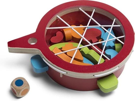 BS Veggie - Hout - Groentespel - Educatief Spel - 31-delig - 1 Tot 4 Spelers 2 BS Veggie - Hout - Groentespel - Educatief Spel - 31-delig - 1 Tot 4 Spelers - Afbeelding 2