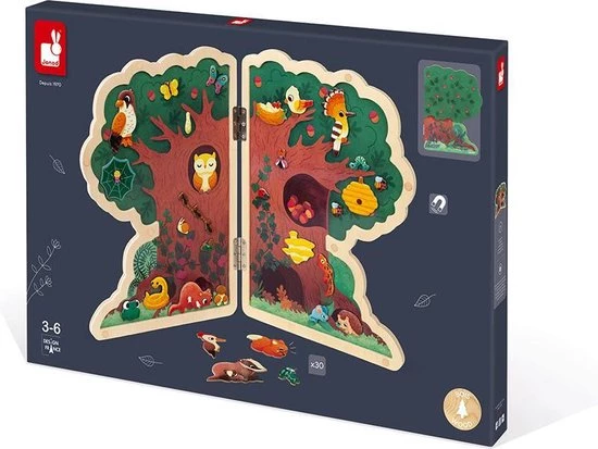 Janod Magneetbord - Boom 8 Janod Magneetbord - Boom - Afbeelding 8