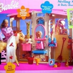Barbie Kapschuur Speelset En Babypaardje