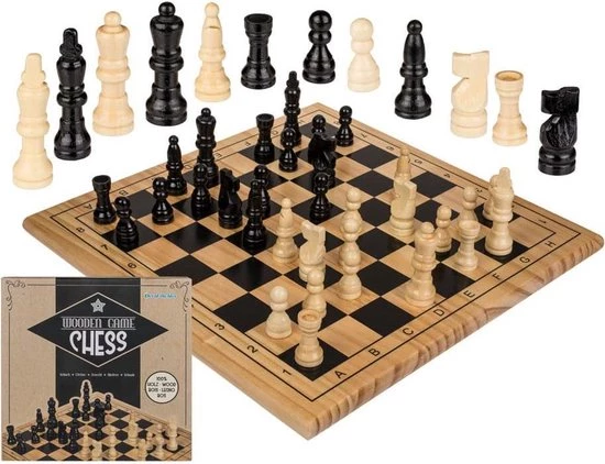 OOTB Schaakspel - Schaakset - Schaakbord - Schaak - Bordspellen Voor Volwassenen - Chess Board - Denkspel 6 OOTB Schaakspel - Schaakset - Schaakbord - Schaak - Bordspellen Voor Volwassenen - Chess Board - Denkspel - Afbeelding 6