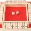 Deluxe HB Sluit De Doos - Zinaps Sluit De Doos Educational Numeracy Vaardigheden Game Gift Houten Nummer Bord Kinderen Vroege Onderwijs Traditionele Sluit Het Box-spel Voor 4 Spelers Digital Flop Game- (WK 02127)