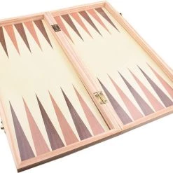Merkloos Schaakbord | Dambord | Backgammon | 34 X 34 Cm | Schaakspel | Schaakset | Schaken | Dammen | Met Schaakstukken | 3-in-1 Bordspel | Chess | Hout | Opklapbaar -kinderspellen Winkel 550x424 5