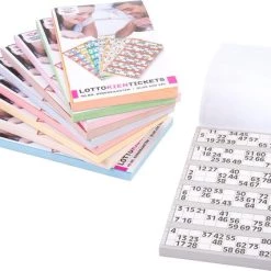 Longfield Darts BINGO/LOTTO SCOREBLOCK - 10 X 600 SHEETS -kinderspellen Winkel 550x427 2