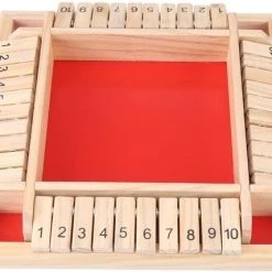 Deluxe HB Sluit De Doos - Zinaps Sluit De Doos Educational Numeracy Vaardigheden Game Gift Houten Nummer Bord Kinderen Vroege Onderwijs Traditionele Sluit Het Box-spel Voor 4 Spelers Digital Flop Game- (WK 02127) -kinderspellen Winkel 550x428 3