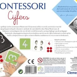 Clementoni - Cijfers Montessori - Educatief Spel, Montessori Speelgoed 4 Jaar -kinderspellen Winkel 550x430 1