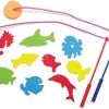 Edushape Badspeelgoed Vis Plezier - 4 Hengels & 36 Vissen In Doos