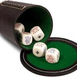 kinderspellen Winkel 11 Asmodee Poker Menteur Avec Chapeau + 5 D S