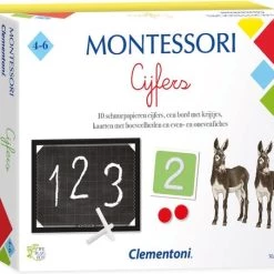 Clementoni - Cijfers Montessori - Educatief Spel, Montessori Speelgoed 4 Jaar -kinderspellen Winkel 550x453