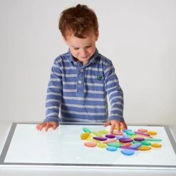 TickiT Junior Rainbow Pebbles Clear -kinderspellen Winkel 550x454 2