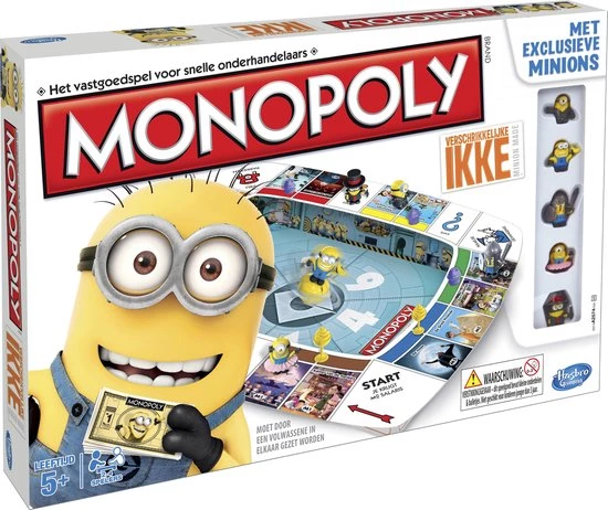Monopoly Minions Verschrikkelijke Ikke - Kinderspel 1 Monopoly Minions Verschrikkelijke Ikke - Kinderspel
