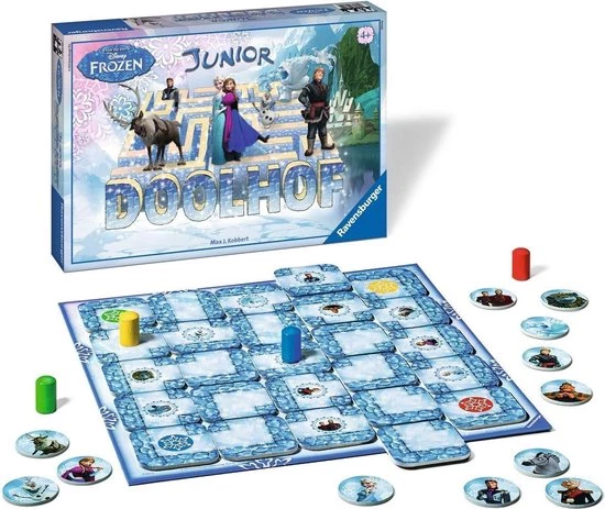 Ravensburger Disney Frozen Junior Doolhof - Kinderspel 3 Ravensburger Disney Frozen Junior Doolhof - Kinderspel - Afbeelding 3