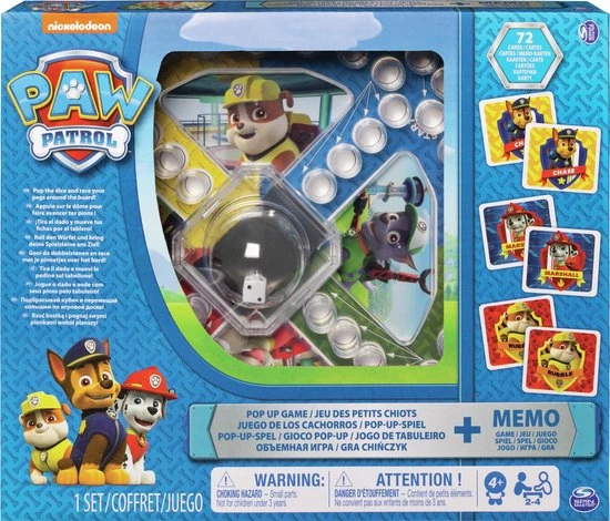 PAW Patrol - Bordspel - Pop-up Spel - Met Memorykaarten 10 PAW Patrol - Bordspel - Pop-up Spel - Met Memorykaarten - Afbeelding 10