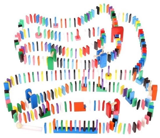 Kruzzel Mega XXL Dominostenen Set Hout - 1131-Delig - Diverse Kleuren - Met Bewaartas - Voor Jong En Oud - Vloerspel - Tijdverdrijf - Speelgoed - Alle Leeftijden - Voor Het Hele Gezin - Lachen - Klassiek Spel - Teamspel - Gezelschapsspel 1 Kruzzel Mega XXL Dominostenen Set Hout - 1131-Delig - Diverse Kleuren - Met Bewaartas - Voor Jong En Oud - Vloerspel - Tijdverdrijf - Speelgoed - Alle Leeftijden - Voor Het Hele Gezin - Lachen - Klassiek Spel - Teamspel - Gezelschapsspel