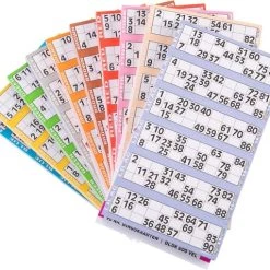 Longfield Darts BINGO/LOTTO SCOREBLOCK - 10 X 600 SHEETS -kinderspellen Winkel 550x478 3