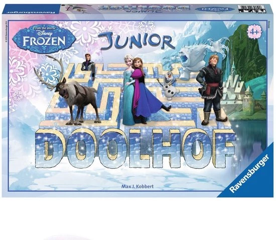 Ravensburger Disney Frozen Junior Doolhof - Kinderspel 1 Ravensburger Disney Frozen Junior Doolhof - Kinderspel