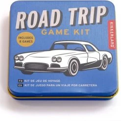Kikkerland Road Trip Game Kit - Met 8 Spelletjes Voor Onderweg - Vakantie - Reisspel
