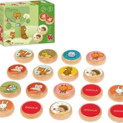 Goula Memo Tom En Zijn Bosvriendjes - Kinderspel -kinderspellen Winkel 550x483 6