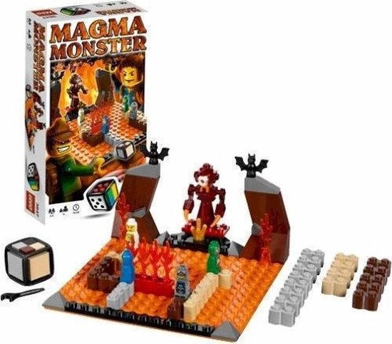 Lego Spel: Magma Monster (3847) 1 Lego Spel: Magma Monster (3847)