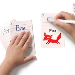 MiDeer Ik Leer Schrijven Woorden & Rekenen (2 Separate Sets) - Engelse Woorden Leren - Herbruikbare Pennen En Kaarten - 2 Verschillende Sets Pennen En Kaarten - Flash Card Voor Vroeg Onderwijs: Ik Leer Engelse Woordjes & Ik Leer Rekenen -kinderspellen Winkel 550x484 1