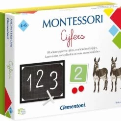 Clementoni - Cijfers Montessori - Educatief Spel, Montessori Speelgoed 4 Jaar -kinderspellen Winkel 550x485 1