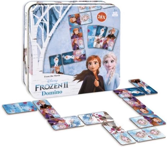 Disney Frozen 2 Domino Junior Karton Blauw/wit 29-delig - 5949043762825 1 Disney Frozen 2 Domino Junior Karton Blauw/wit 29-delig - 5949043762825