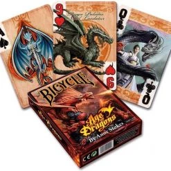 Bicycle Anne Stokes Age Of Dragons Speelkaarten Multicolours - Fantasy - Nemesis Now