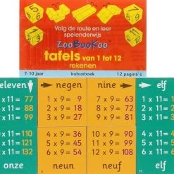 kinderspellen Winkel 22 Onbekend ZooBooKoo / Tafels Van 1-12