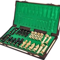 Merkloos Royal De Lux Schaakset -kinderspellen Winkel 550x492