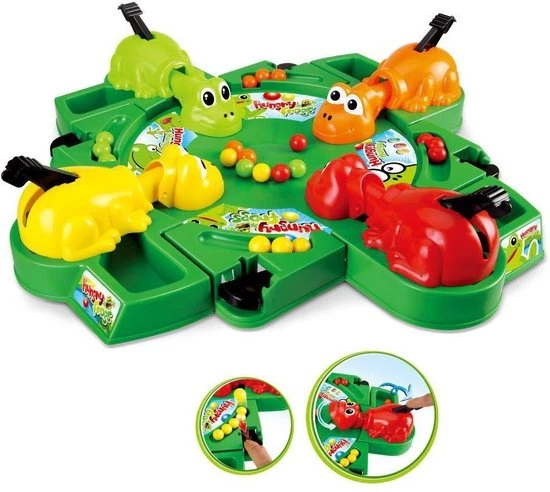 Merkloos Spel Fool's Games Hongerige Kikkers 2 Merkloos Spel Fool's Games Hongerige Kikkers - Afbeelding 2