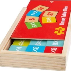 Houten Rekenspel - BIGJIGS - Tafels Oefenen - Compact Doosje Met 81 Opgaves -kinderspellen Winkel 550x494 3