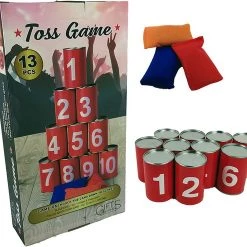 Merkloos Blikgooien - Pittenzak Gooien - 10 Blikken + 3 Werpzakjes -kinderspellen Winkel 550x494 6