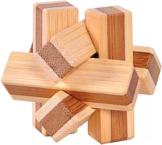 DW4Trading 3D Bamboo Puzzel Complex 2 1 DW4Trading 3D Bamboo Puzzel Complex 2