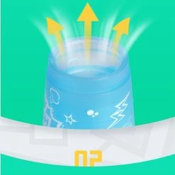 12 Pack QIYI® Kinder Sportstapelen Bekers-Quick Stacks Cups - Speed Training Game Uitdaging- Competitie Party Speelgoed + Gratis OpbergTas-7.6*9.3cm - Mat Doorschijnend - Macaron Blauw -kinderspellen Winkel 550x494 9